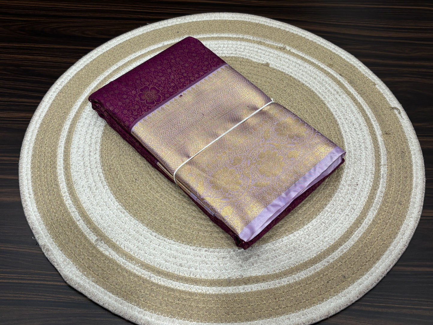 Semi Kanchipuram silk