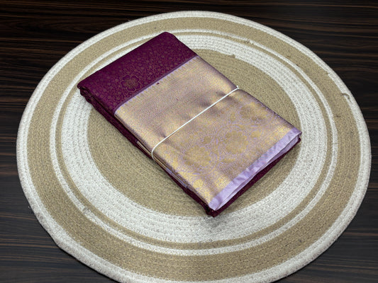 Semi Kanchipuram silk