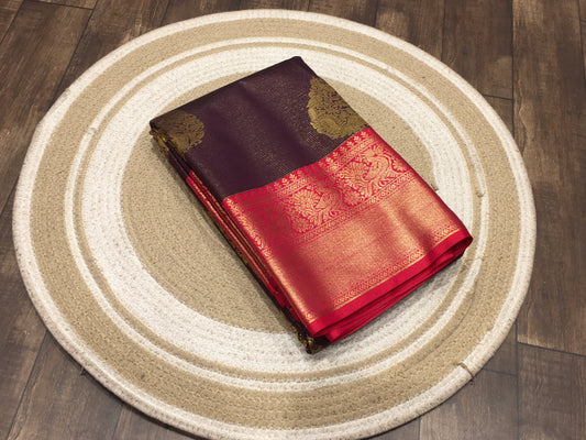 Semi Kanchipuram silk