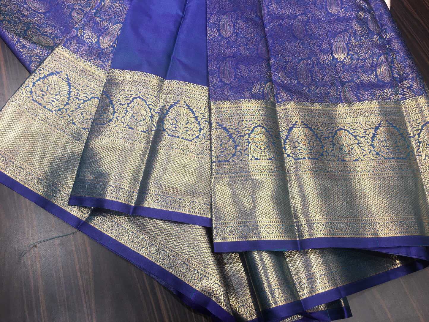 Semi Kanchipuram silk