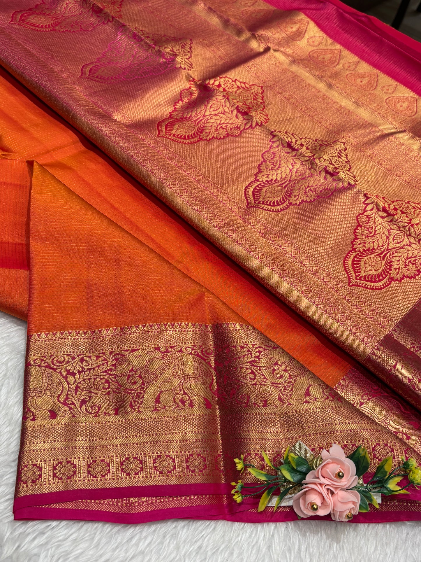 Pure Kanchipuram silk