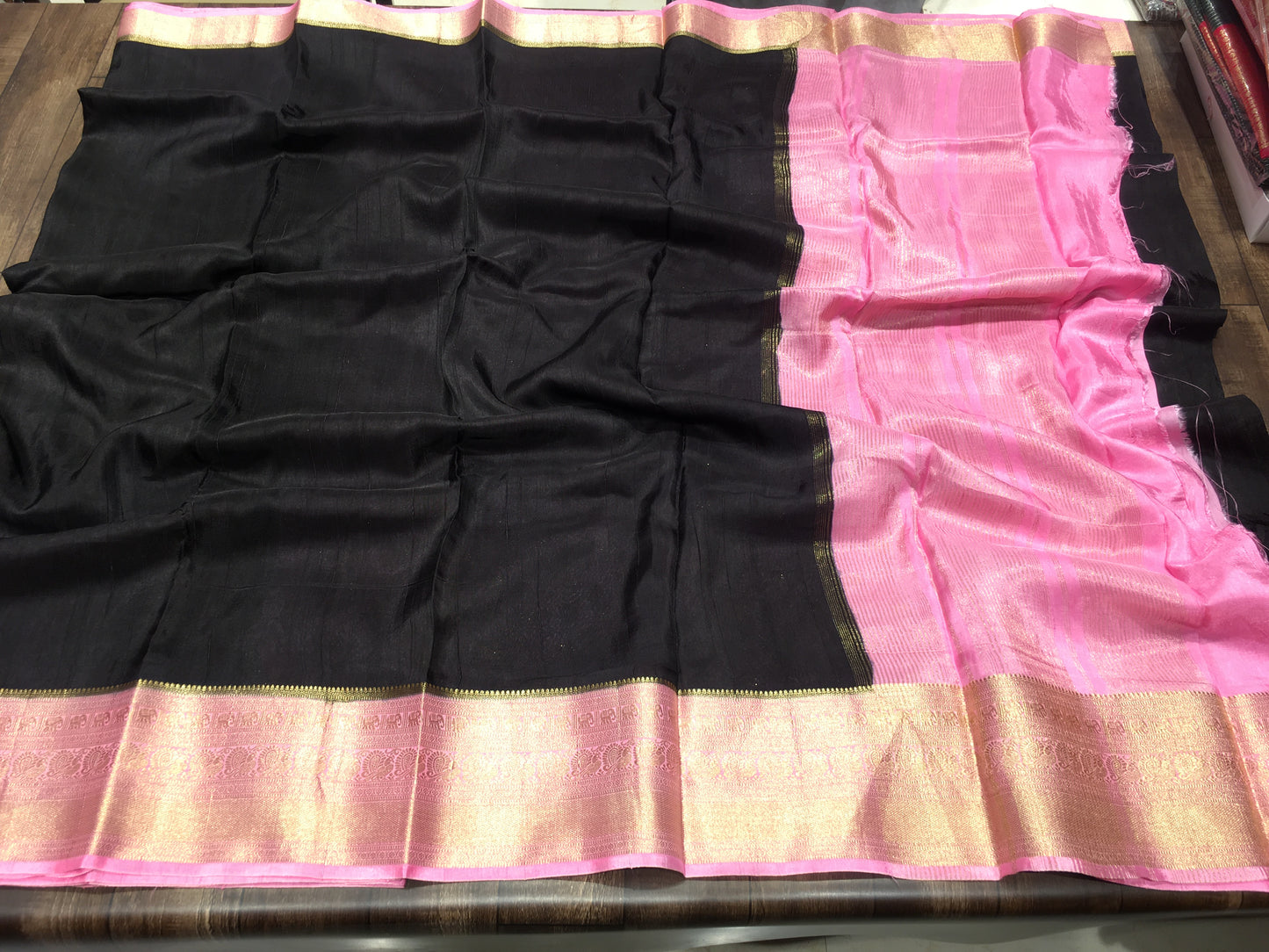 Soft tussar saree