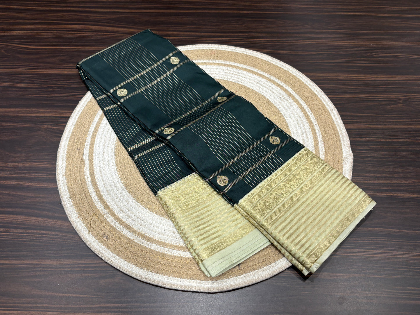 Semi Kanchipuram silk