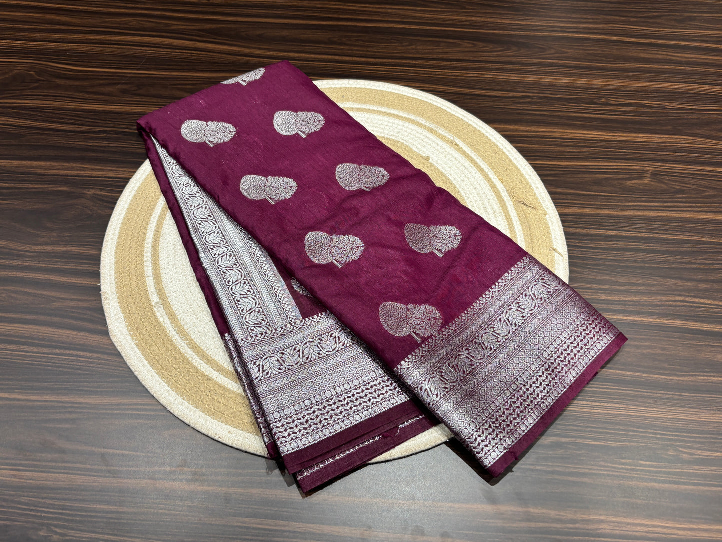Raw silk