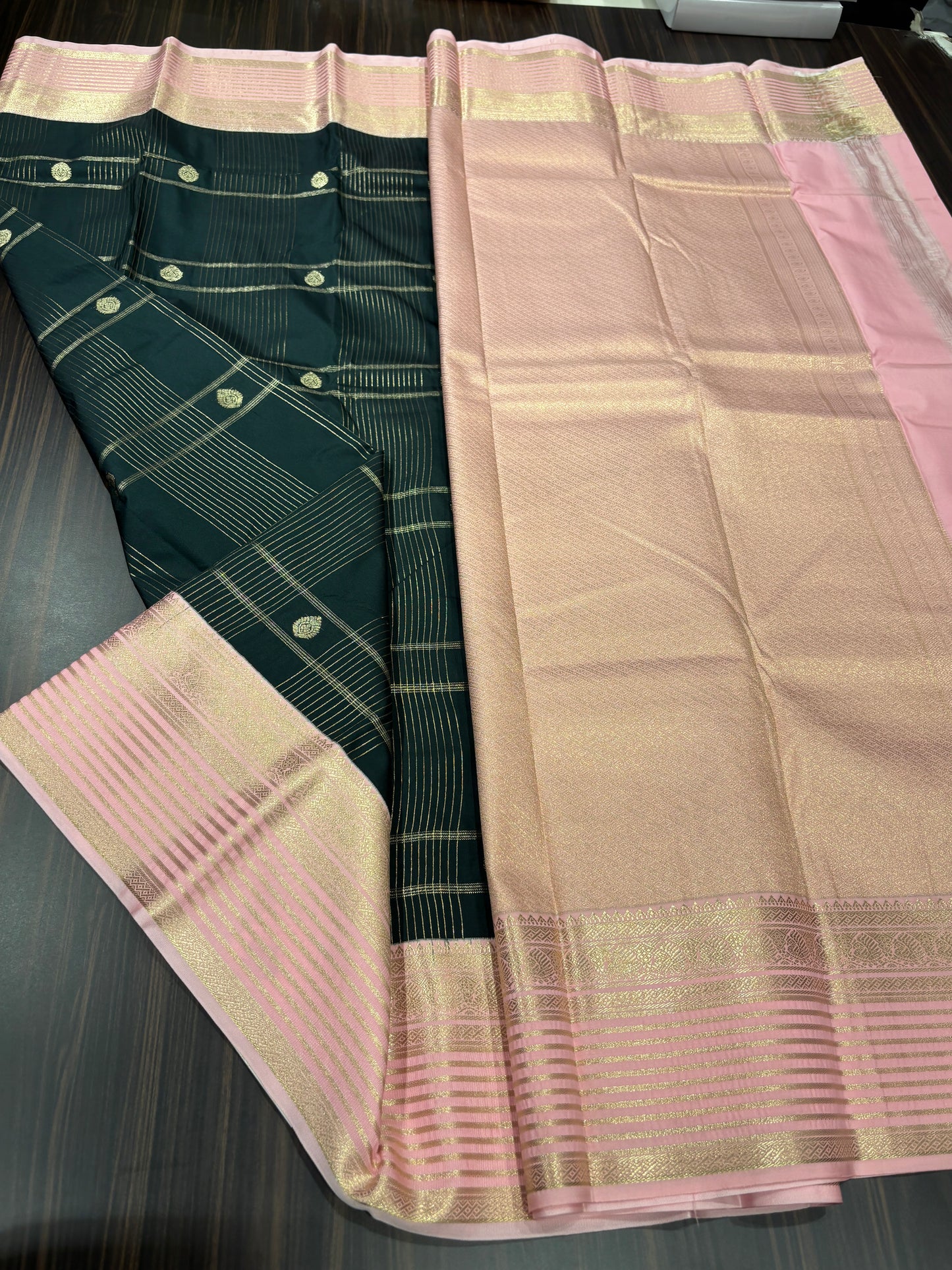 Semi Kanchipuram silk