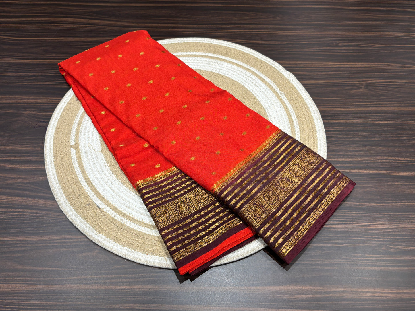 Semi Mysore crape