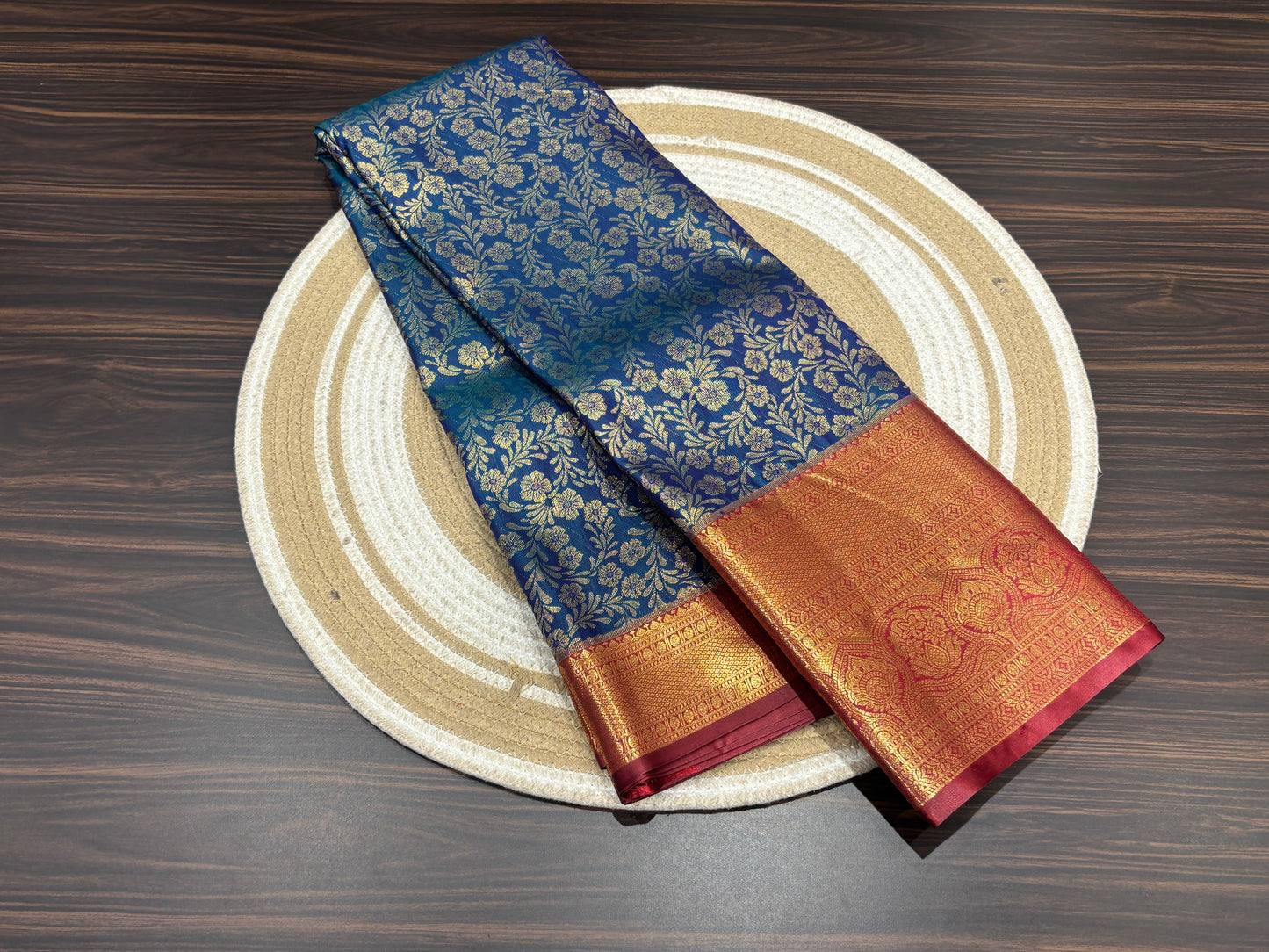 Semi Kanchipuram silk