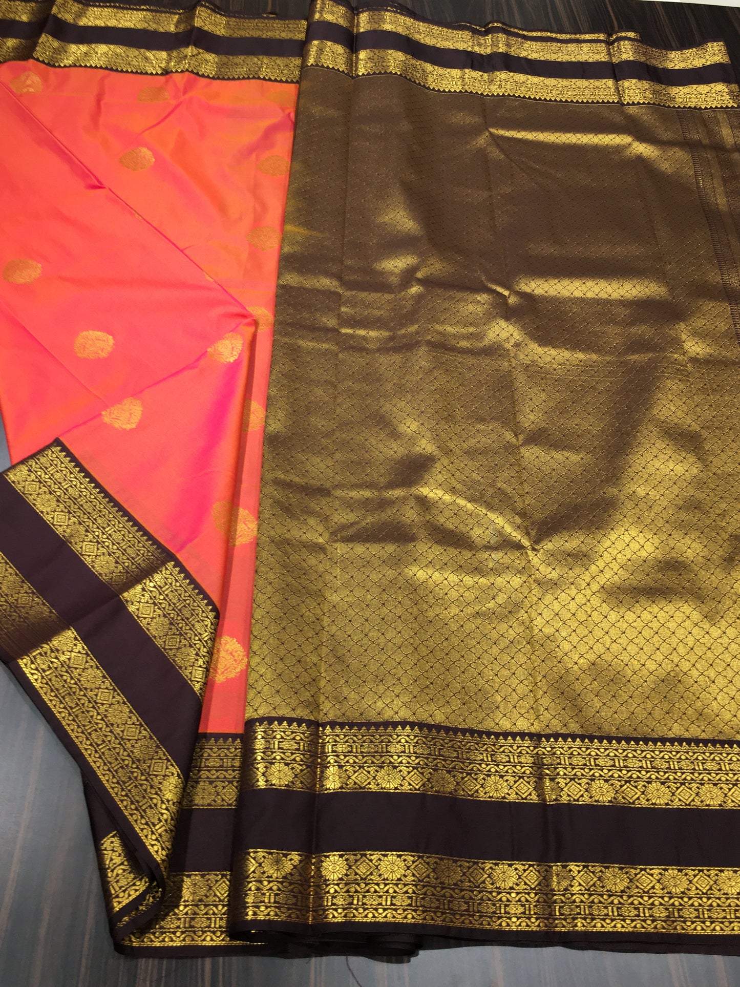 Semi Kanchipuram silk