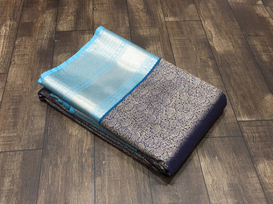 Semi Kanchipuram silk