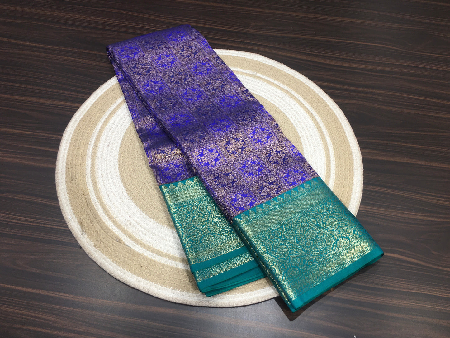 Semi Kanchipuram silk