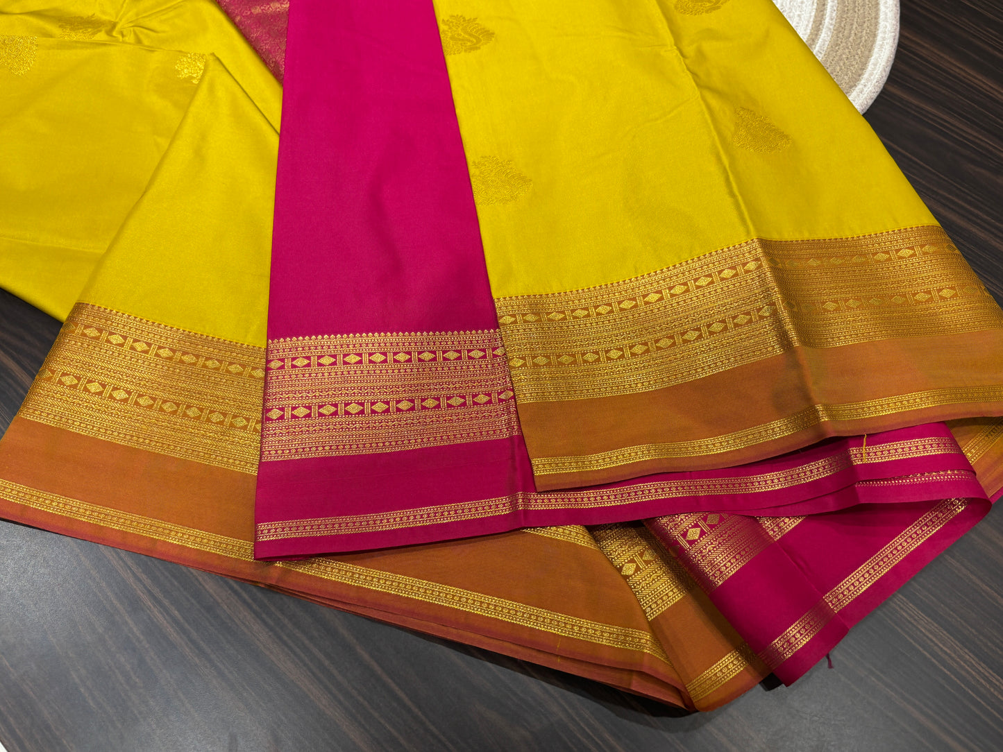 Semi Kanchipuram silk
