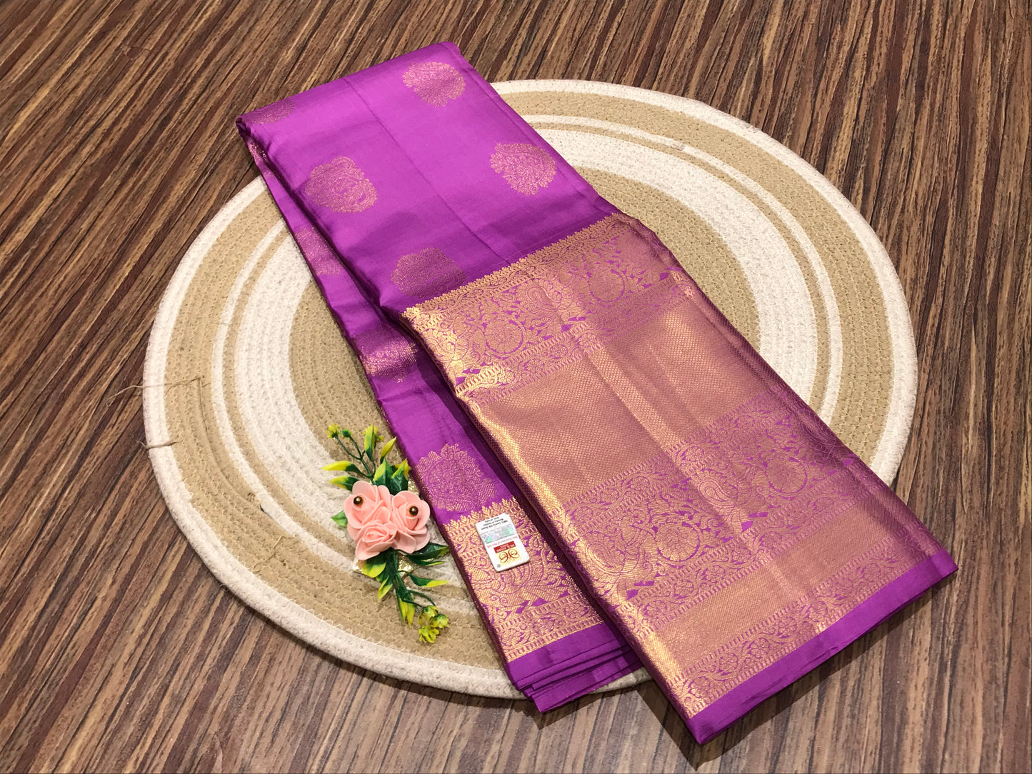 Pure Kanchipuram silk