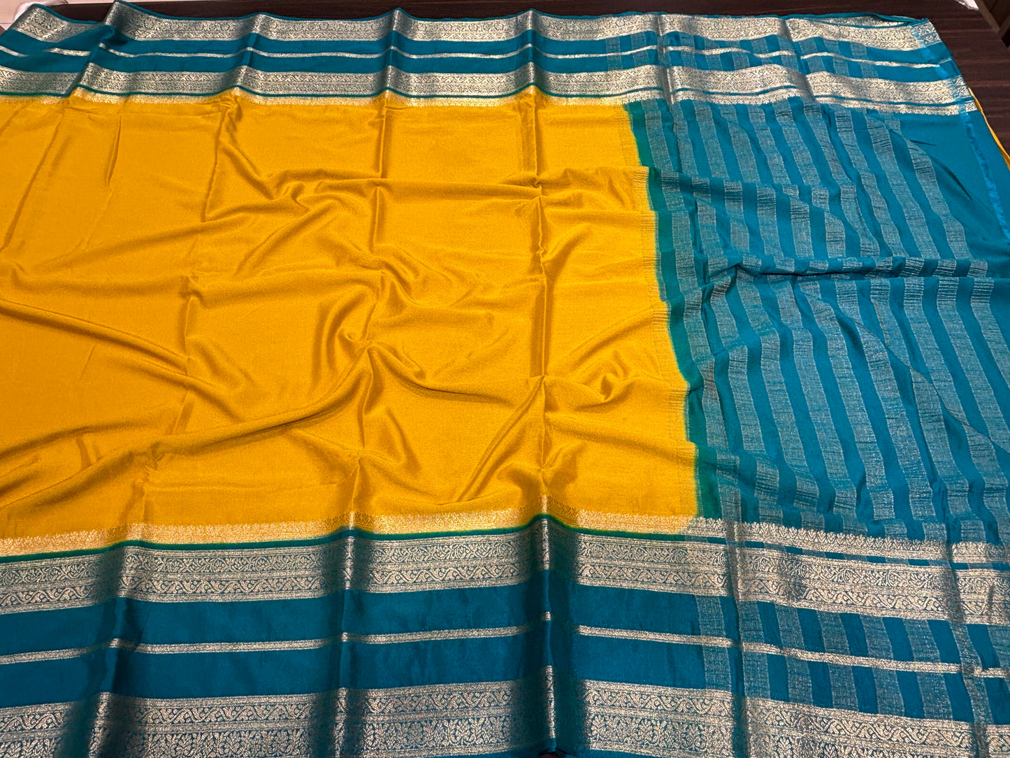 Semi Mysore crape