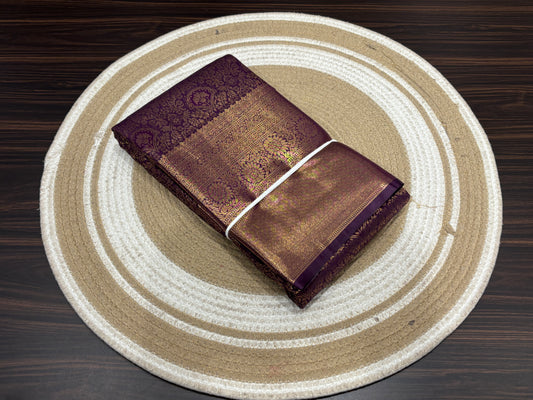 Semi Kanchipuram silk