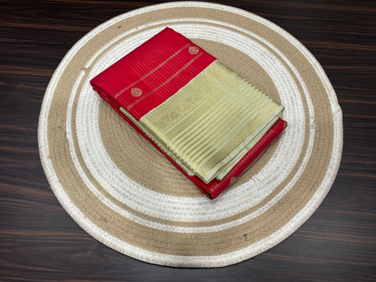 Semi Kanchipuram silk