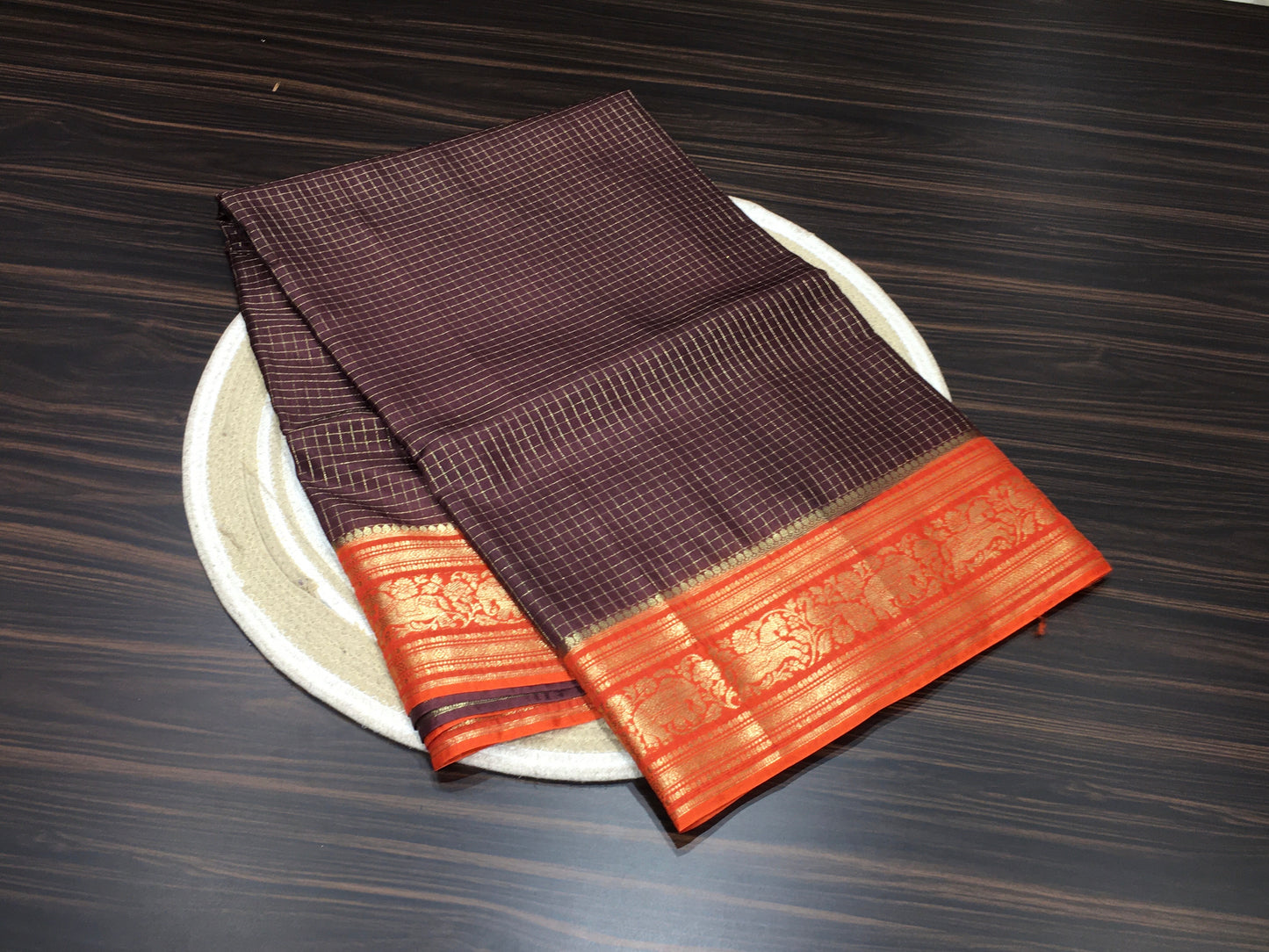 Semi Mysore Crape Silk