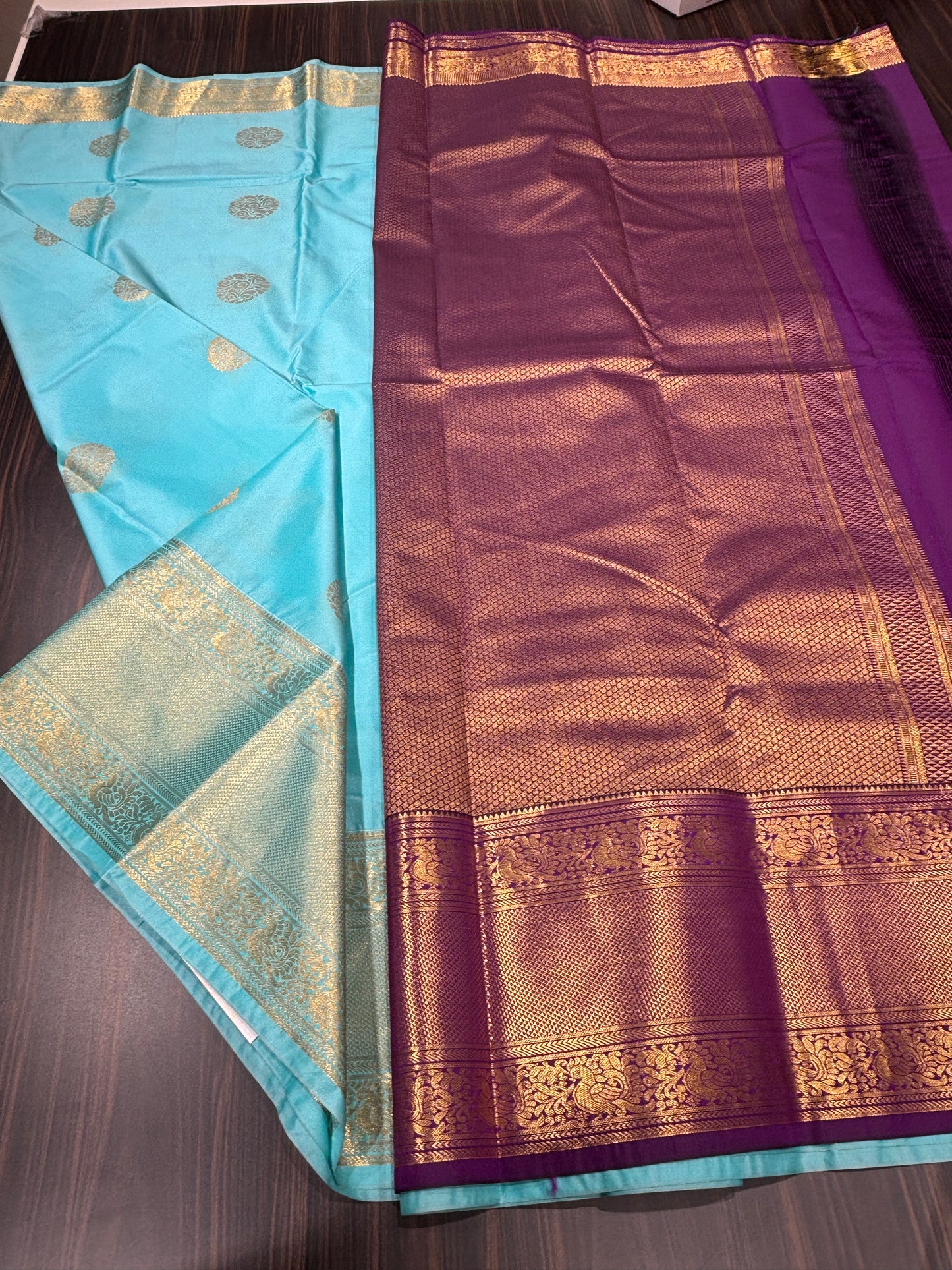 Semi Kanchipuram silk
