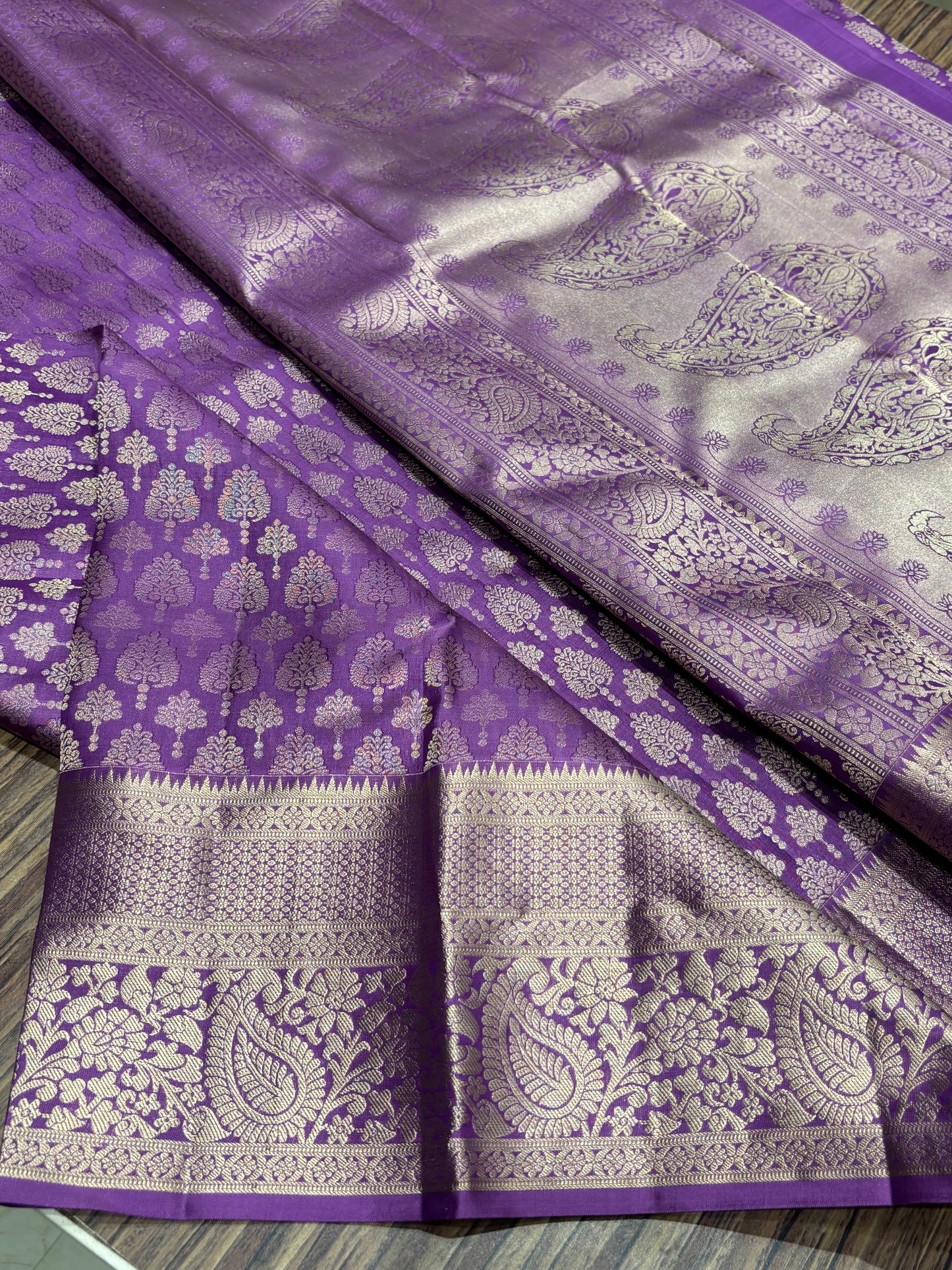 Pure Kanchipuram Broced Silk