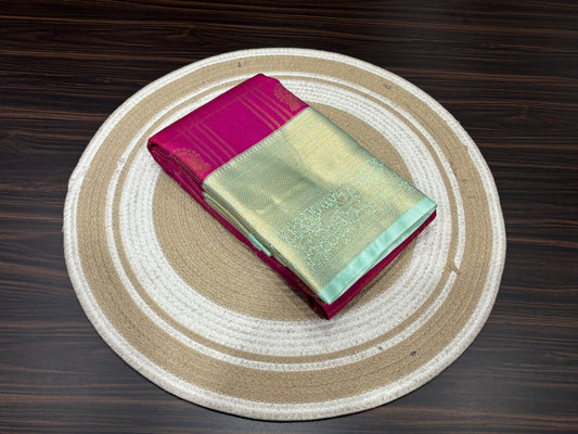 Semi Kanchipuram silk