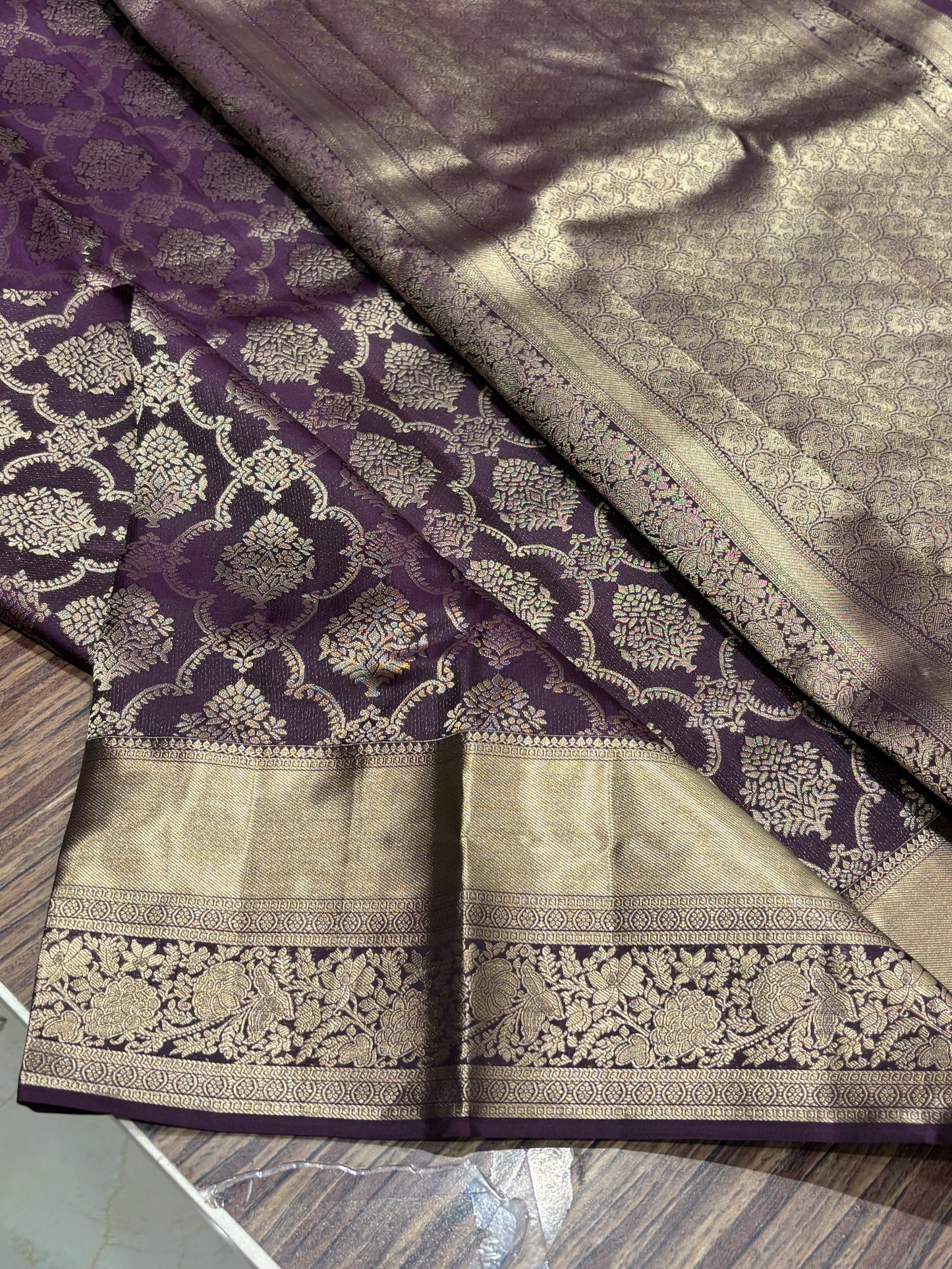 Pure Kanchipuram Broced Silk