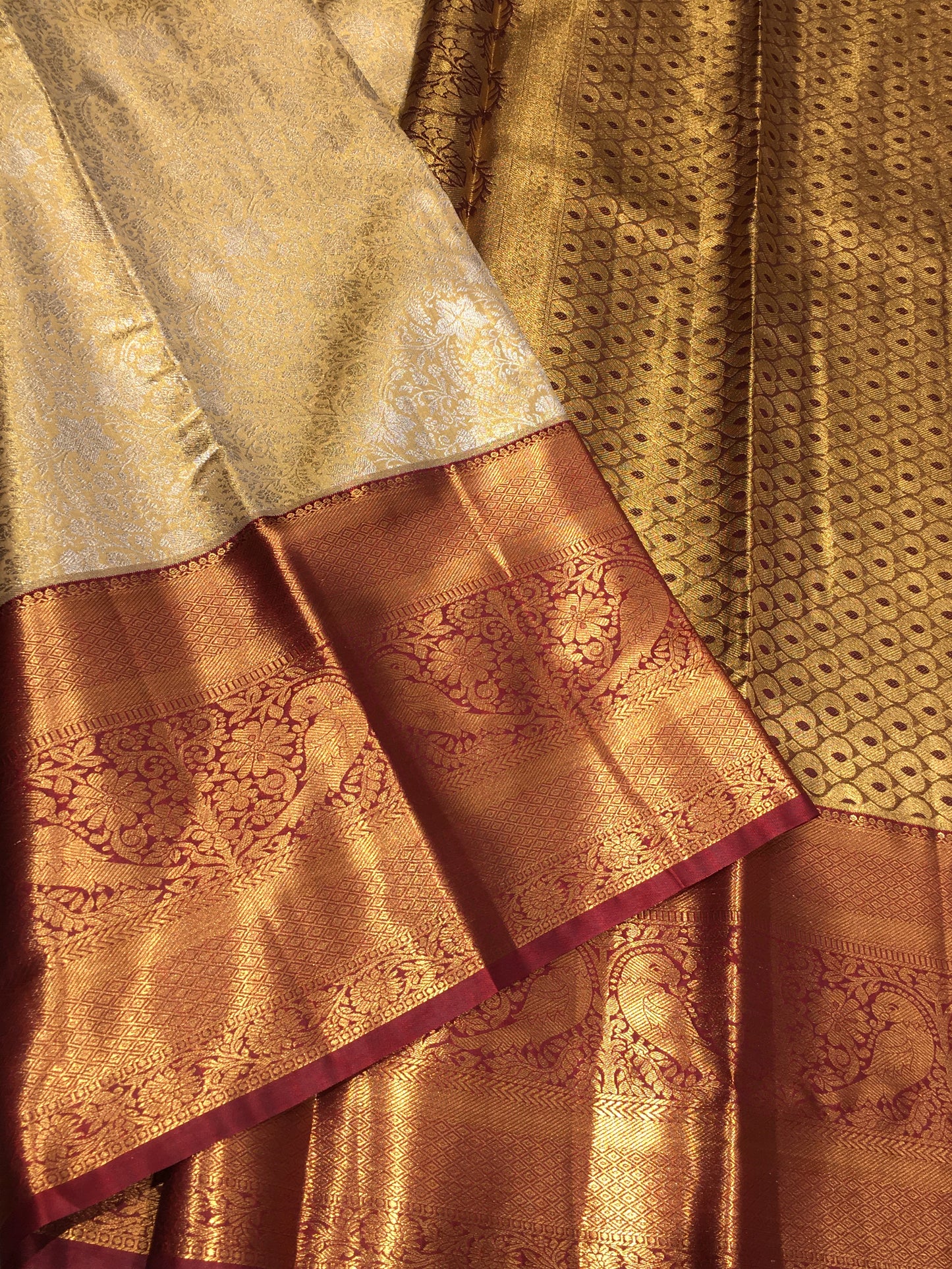 Semi Kanchipuram tissue