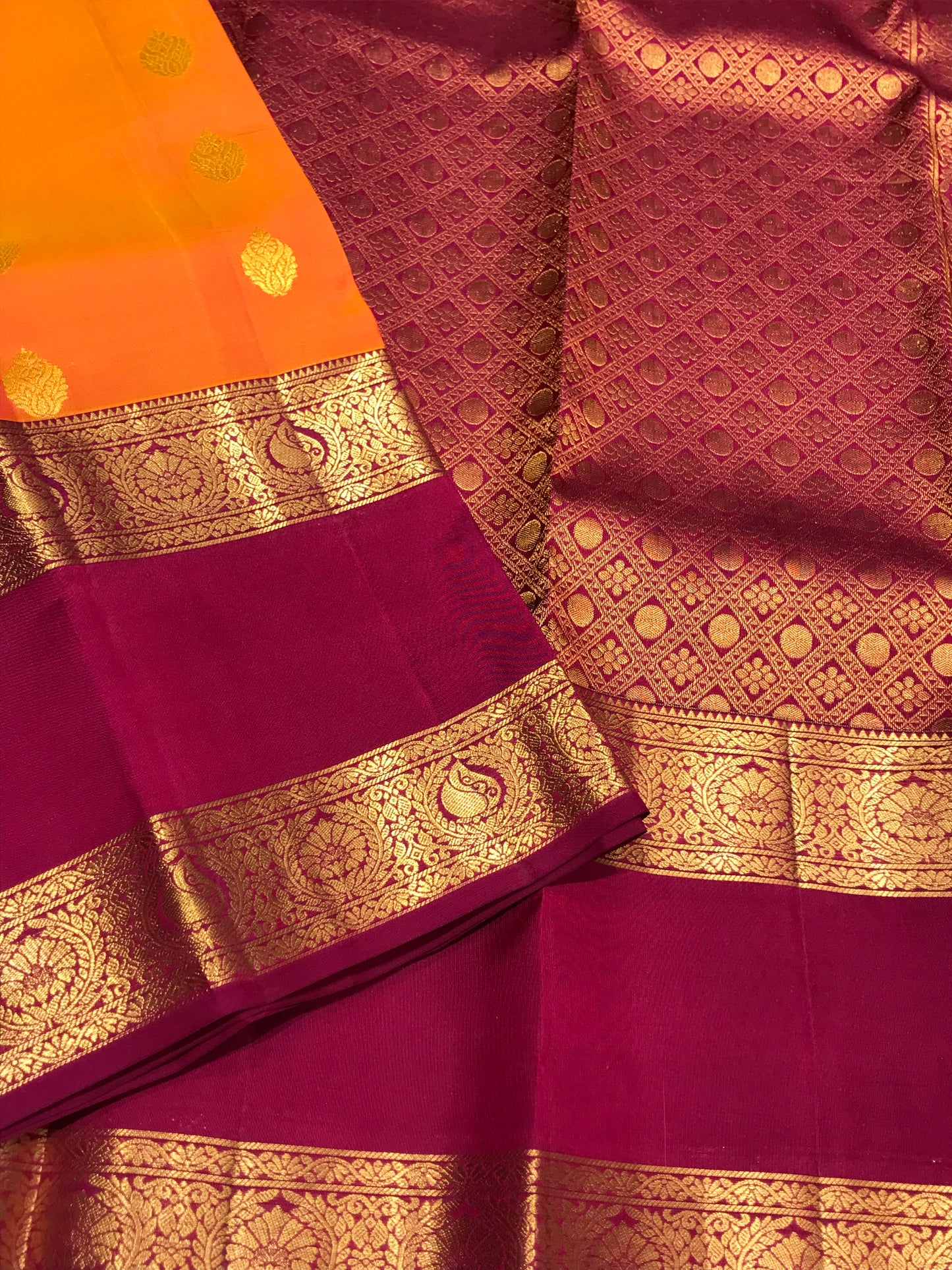 Pure Kanchipuram silk