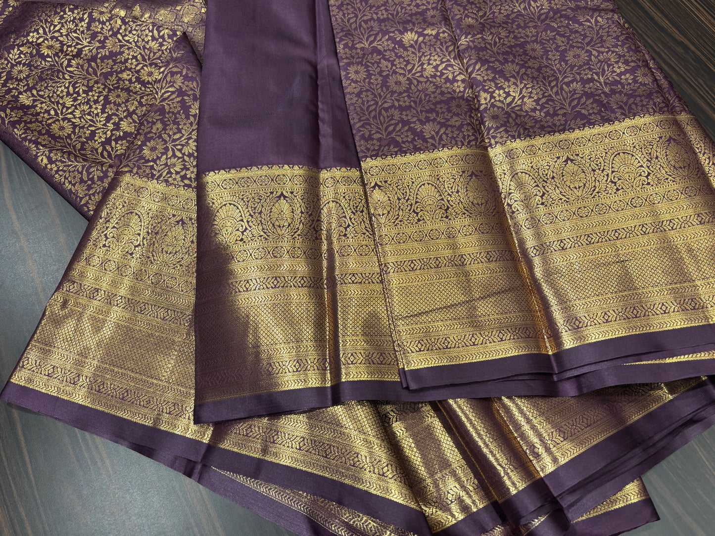 Semi Kanchipuram silk