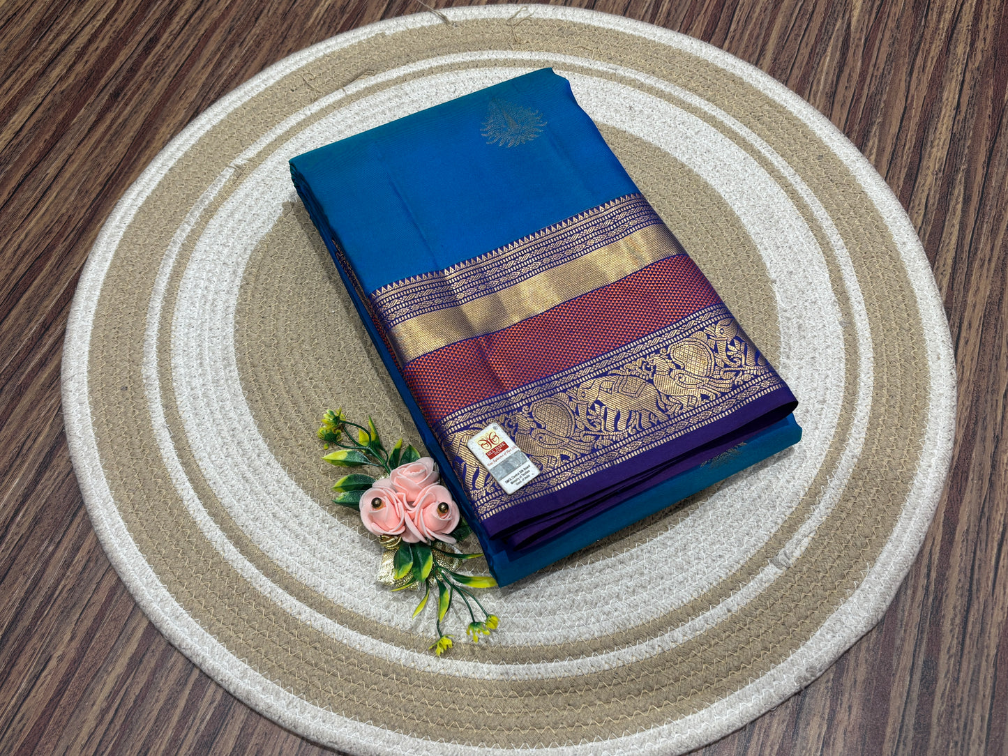 Pure Kanchipuram silk