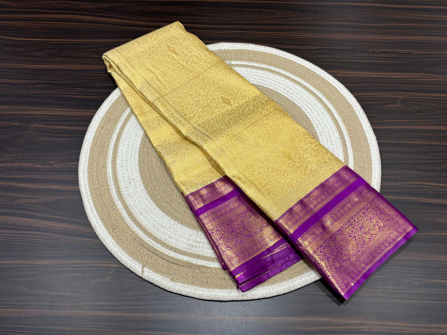 Semi Kanchipuram silk