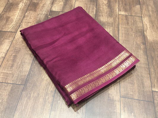 Semi Mysore crape