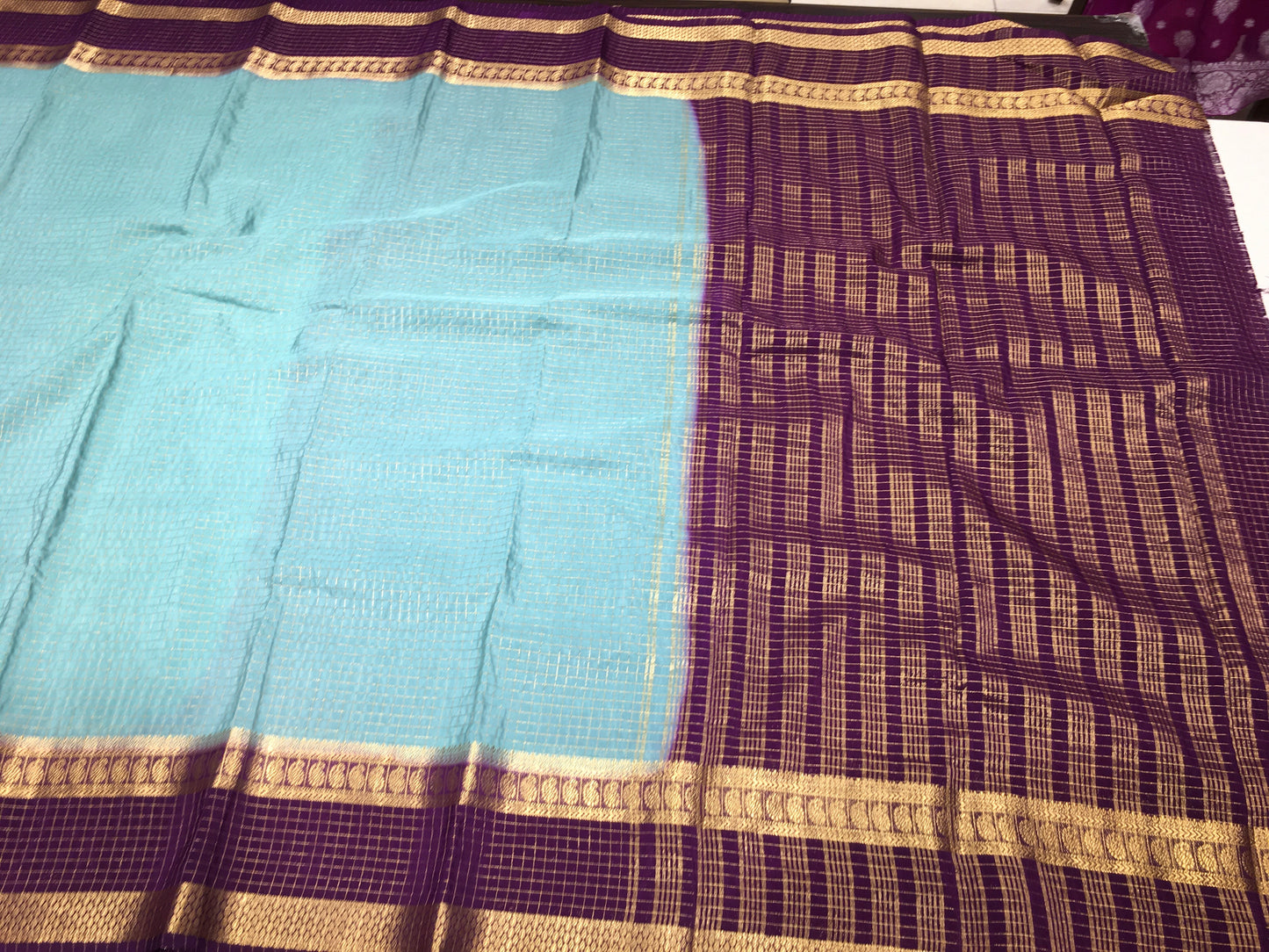 Semi Mysore crape