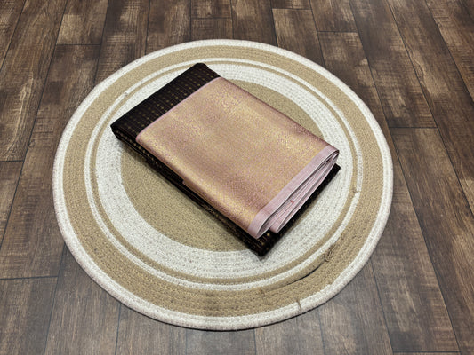 Semi Kanchipuram silk
