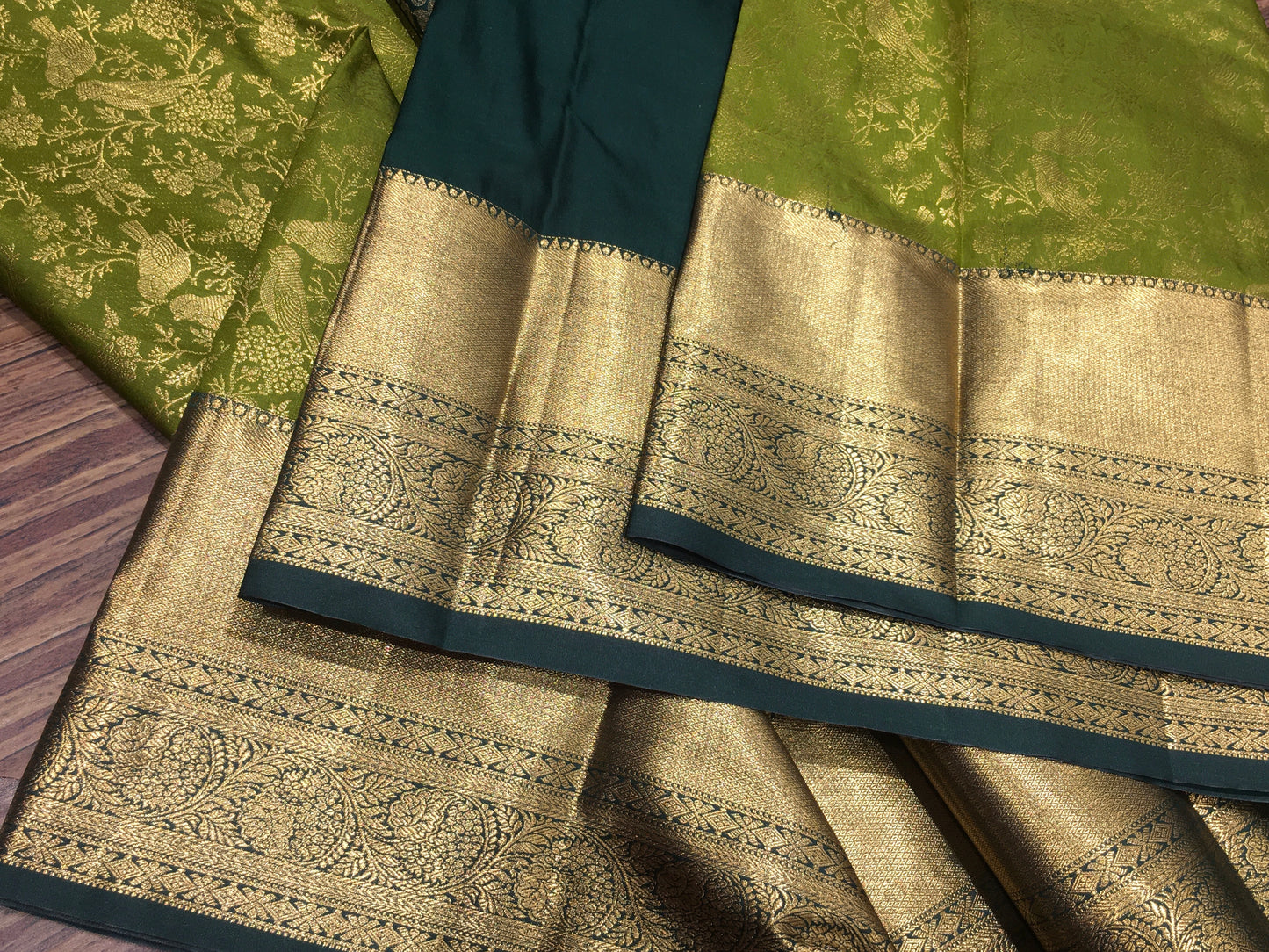Semi Kanchipuram silk