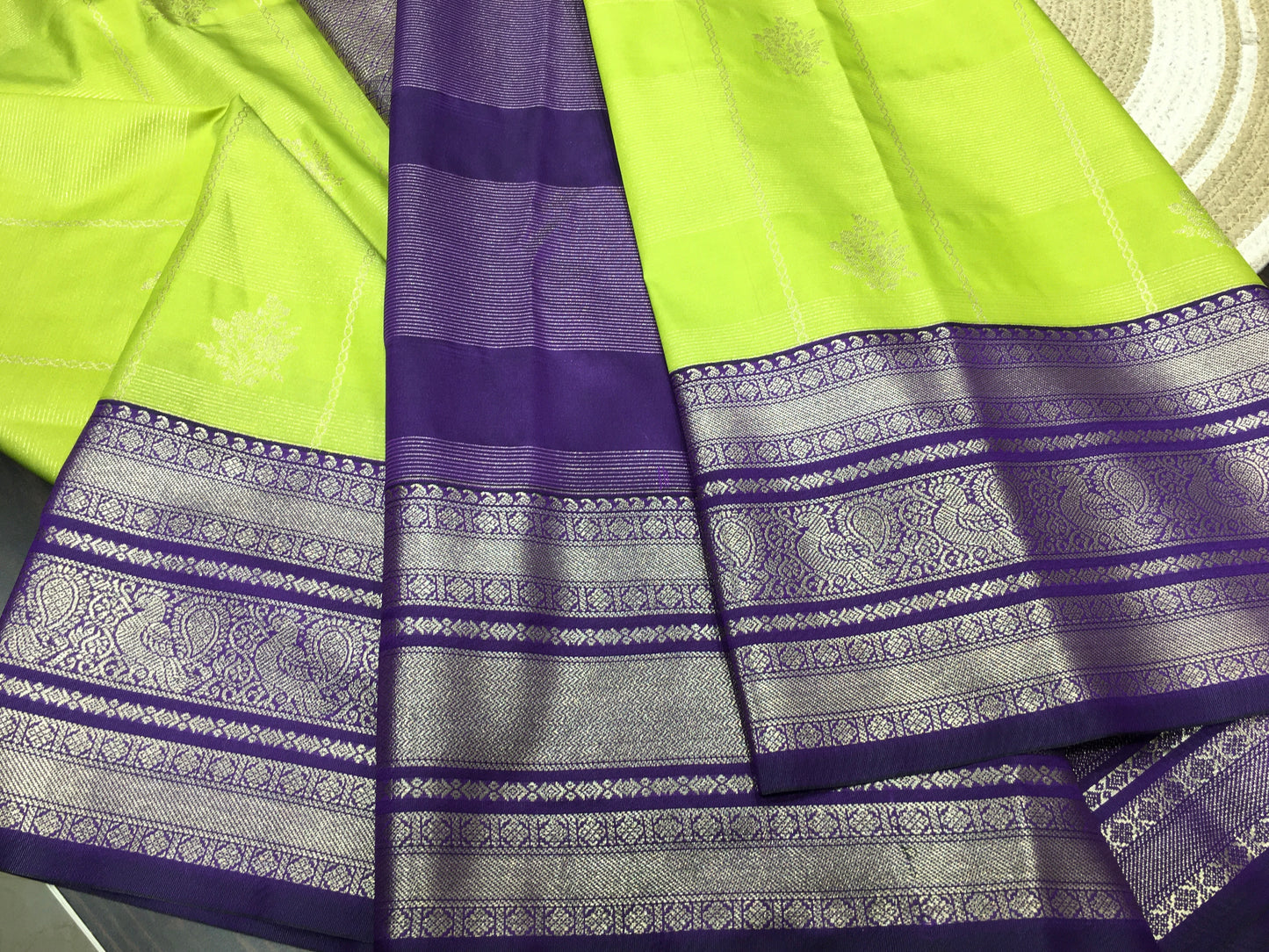 Semi Kanchipuram silk