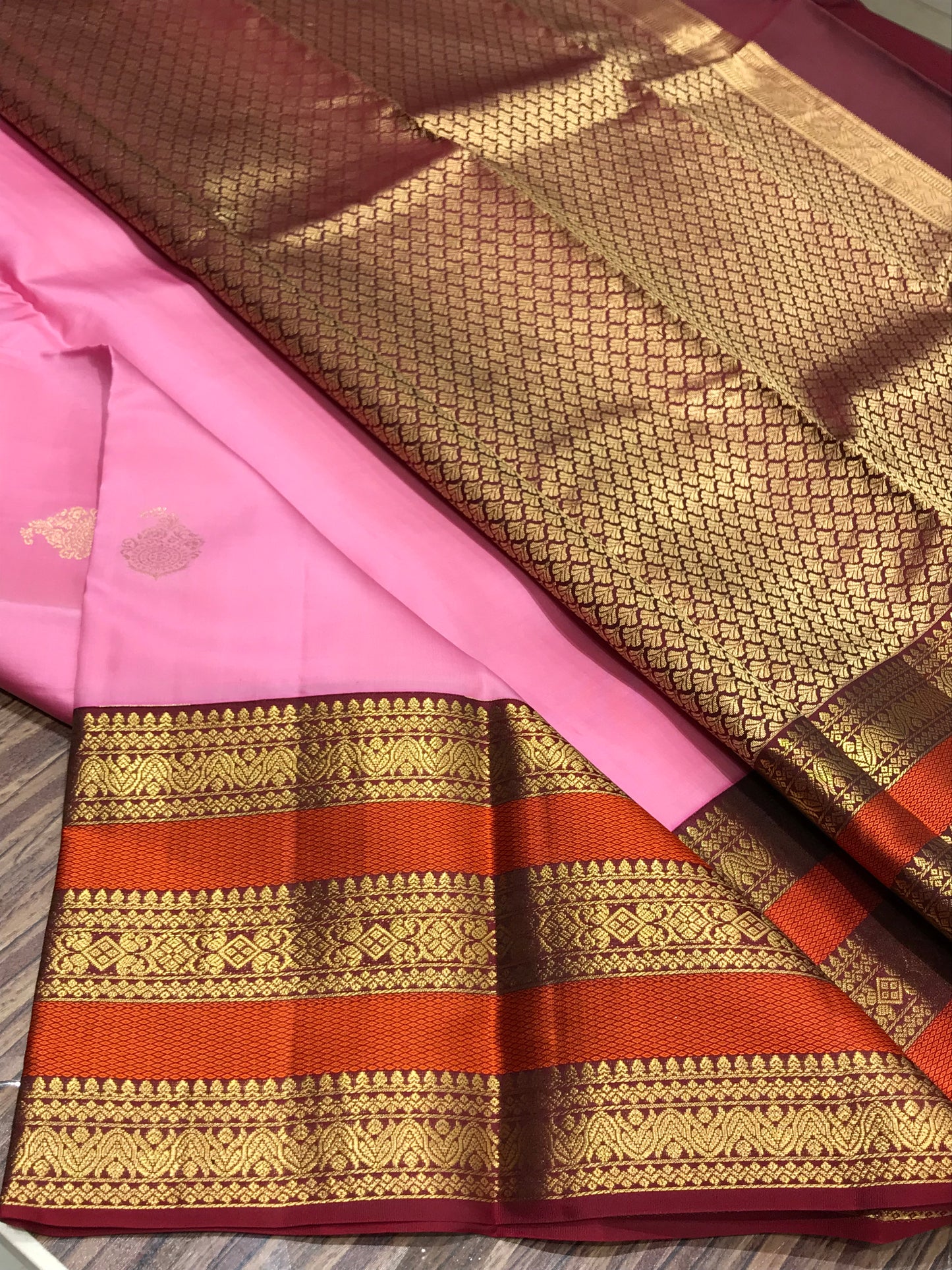 Pure Kanchipuram silk