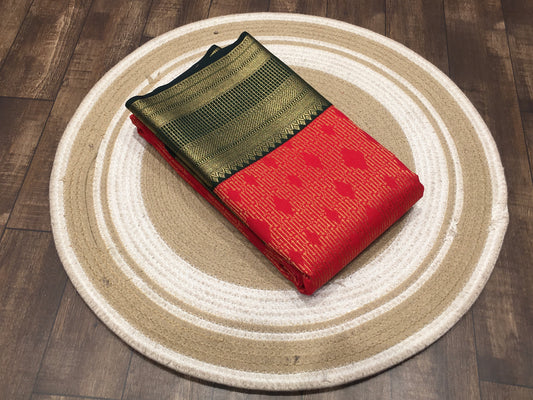 Semi Kanchipuram silk