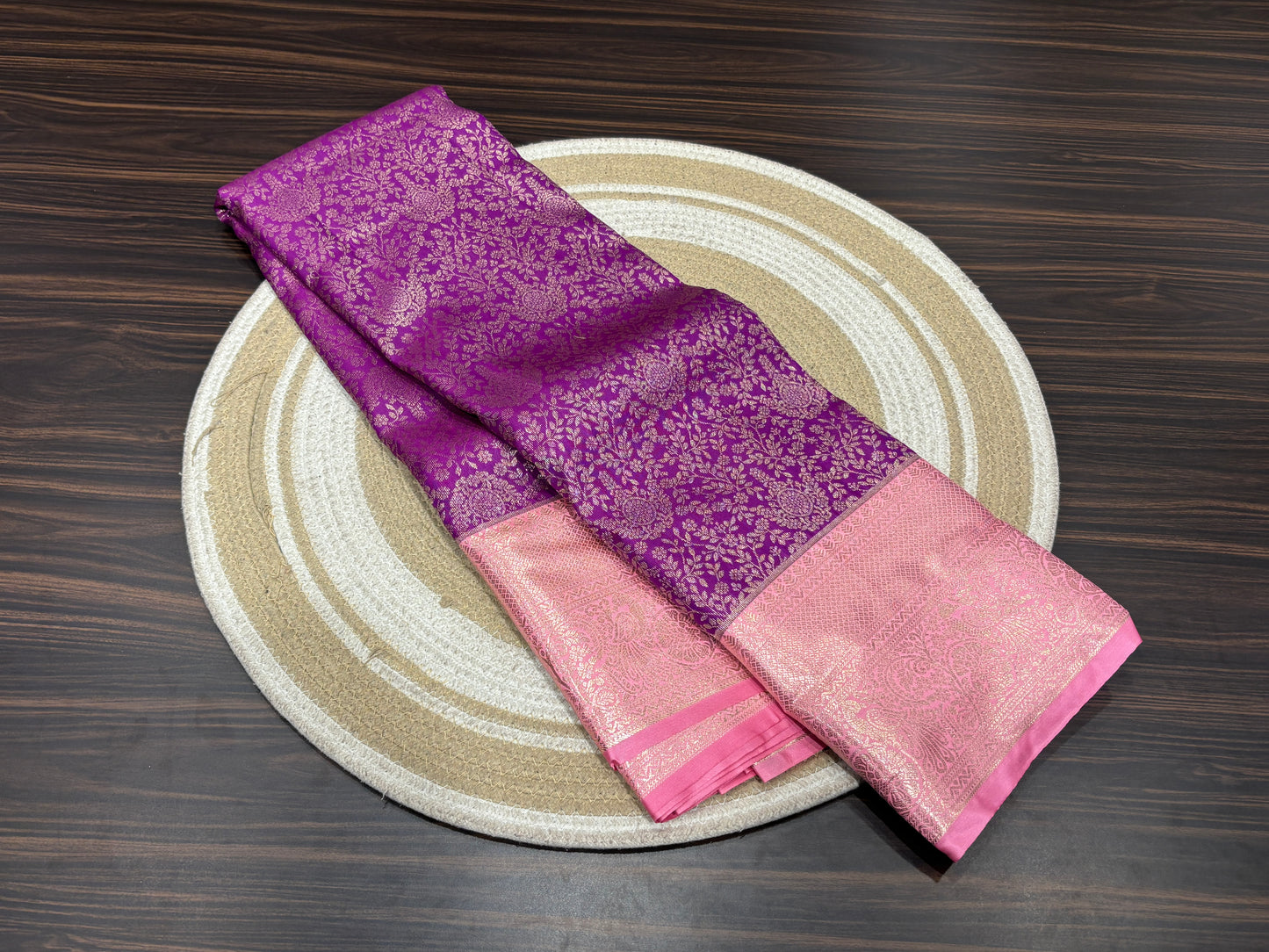 Semi Kanchipuram silk