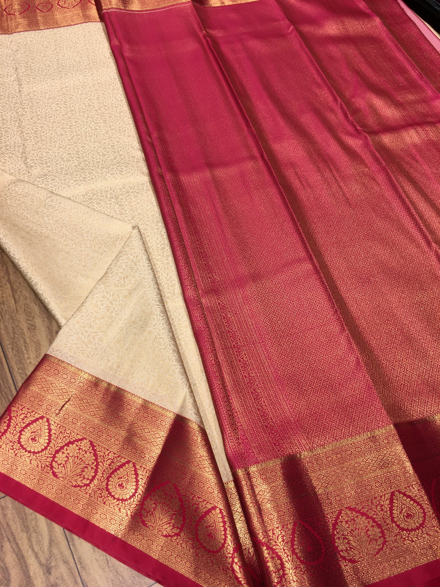 Semi Kanchipuram Brocade