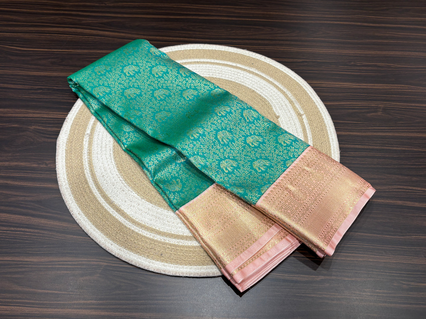 Semi Kanchipuram silk