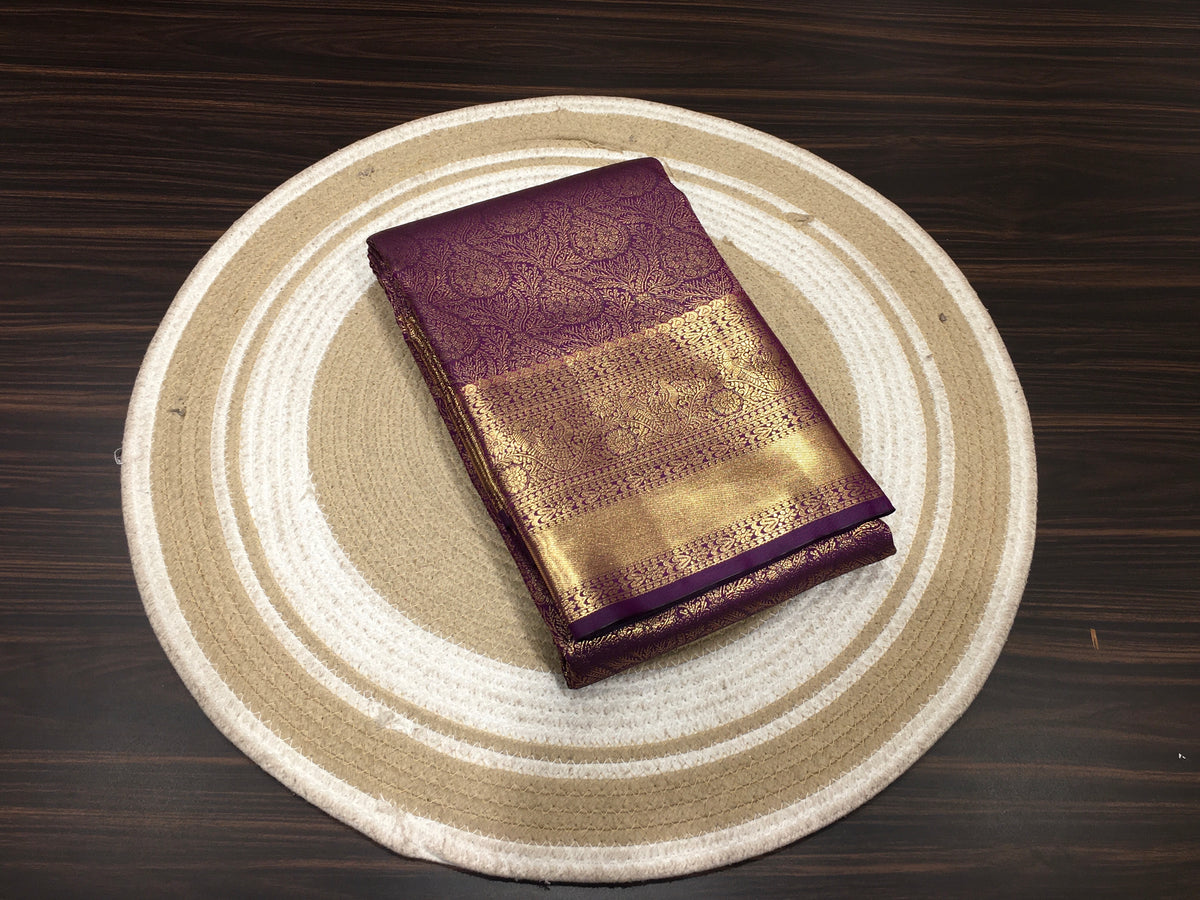 Semi Kanchipuram silk
