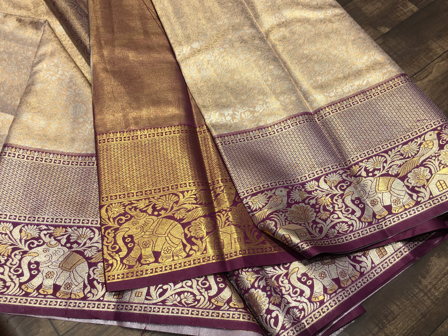 Semi Kanchipuram Tissue