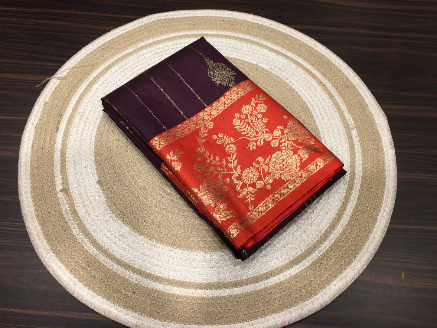 Semi Kanchipuram silk