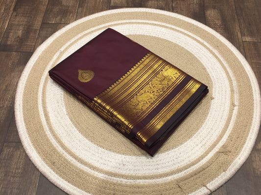 Semi Kanchipuram silk
