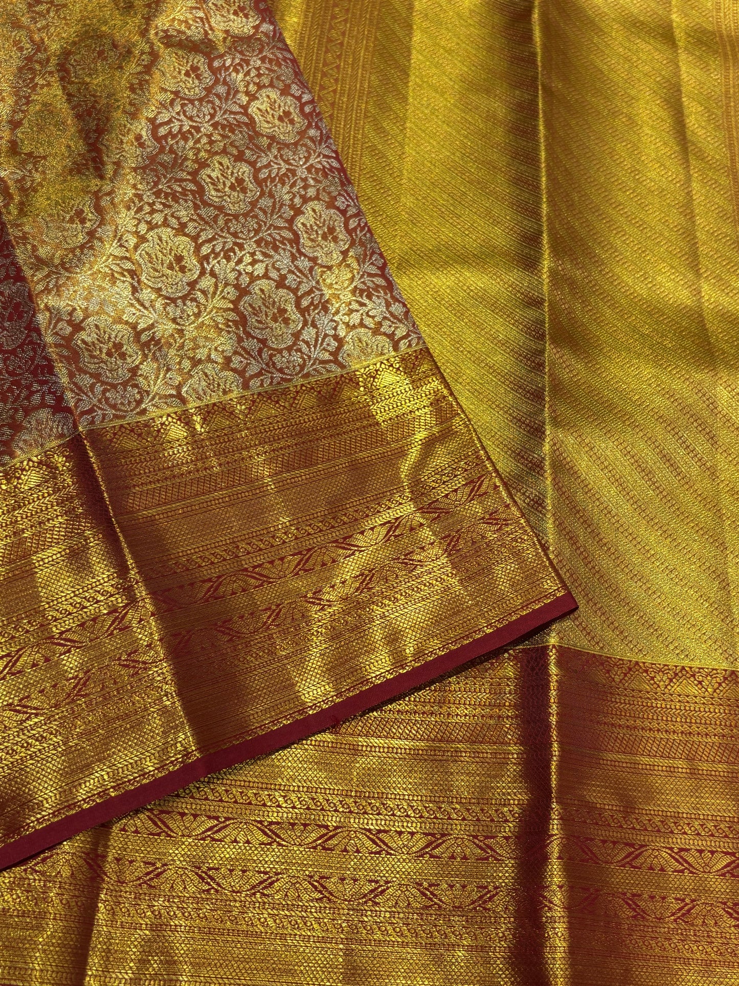 Pure Kanchipuram Broced Silk