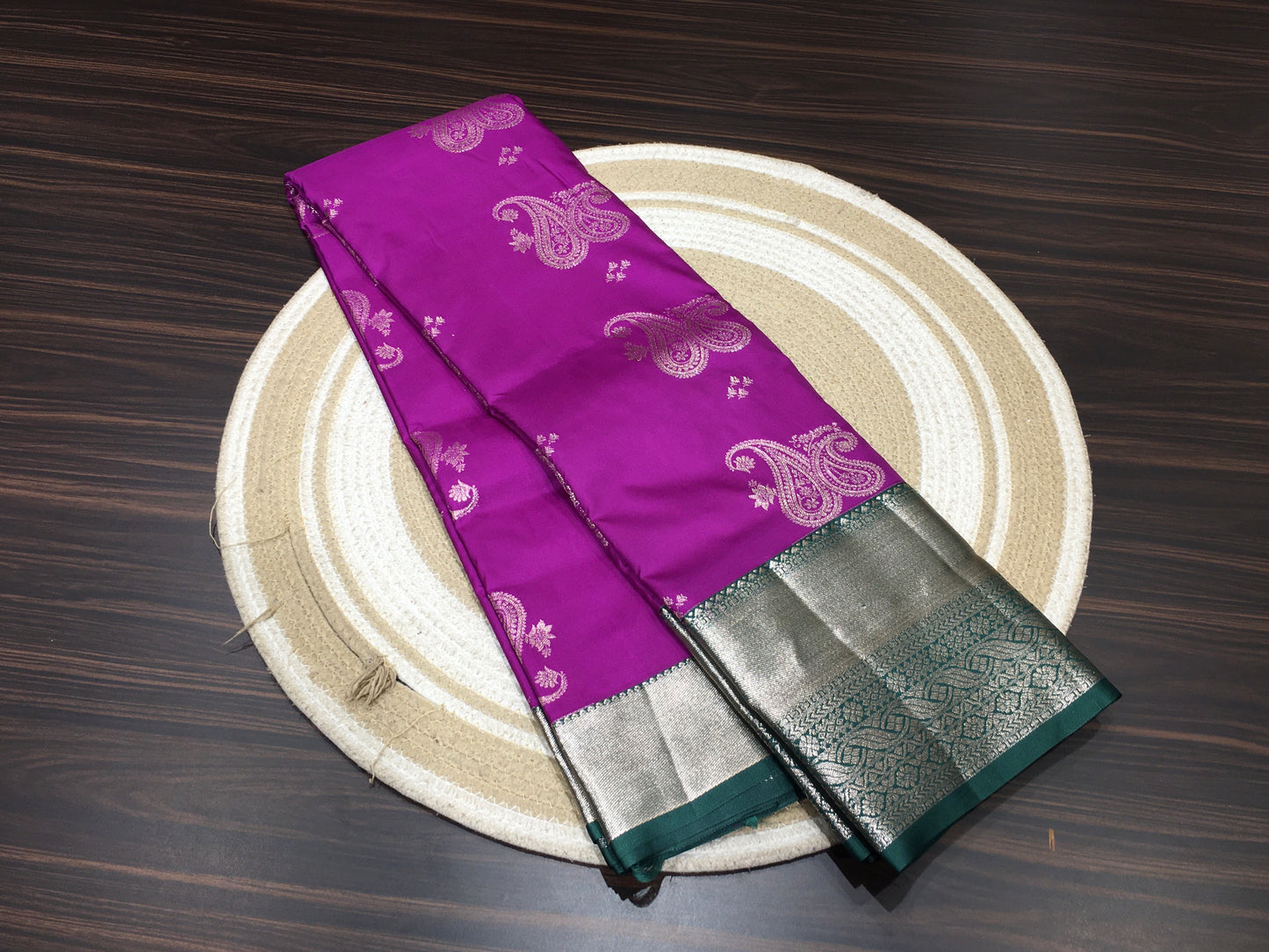 Semi Kanchipuram silk