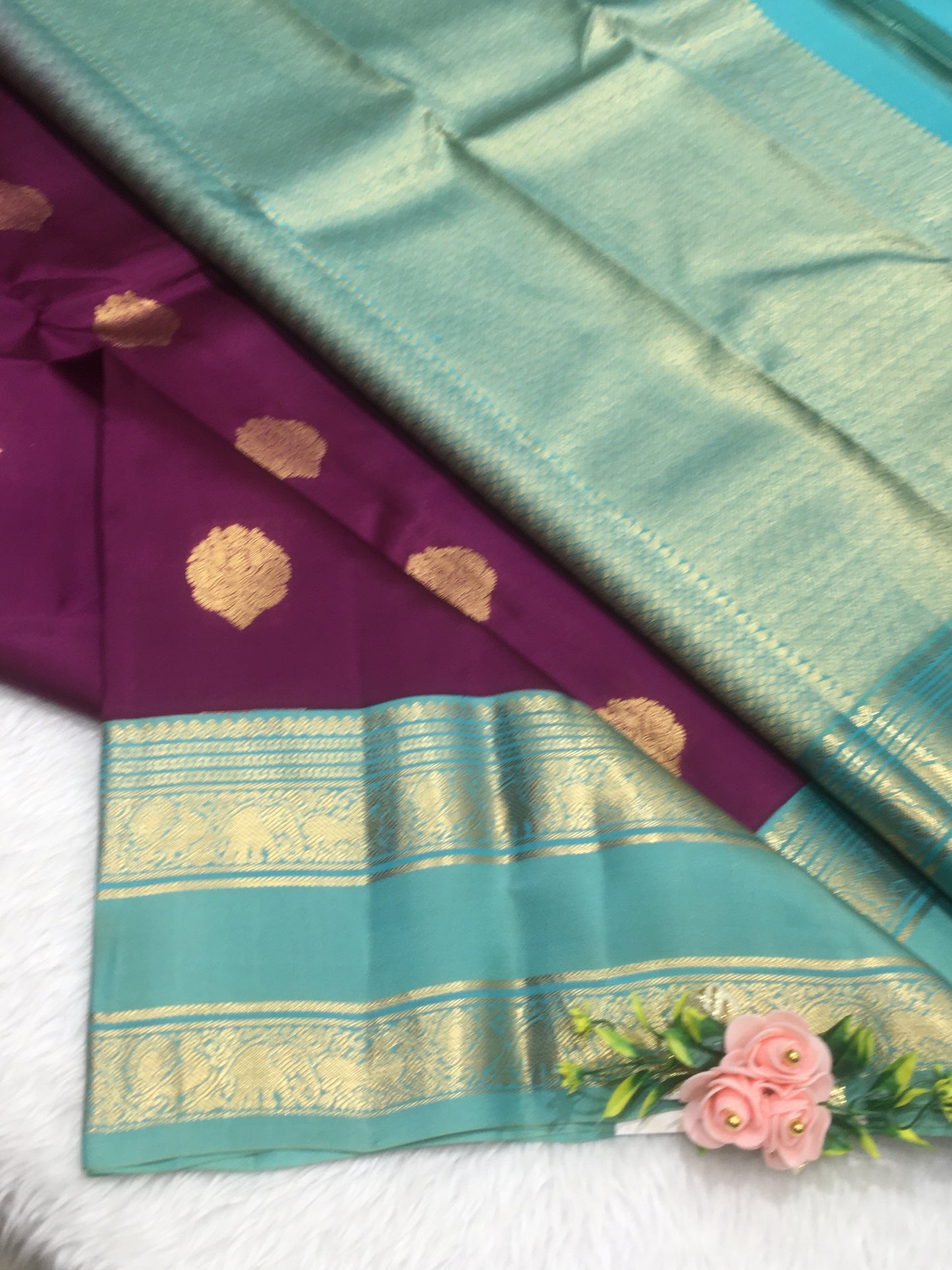 Pure Kanchipuram silk
