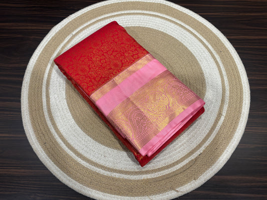 Semi Kanchipuram silk