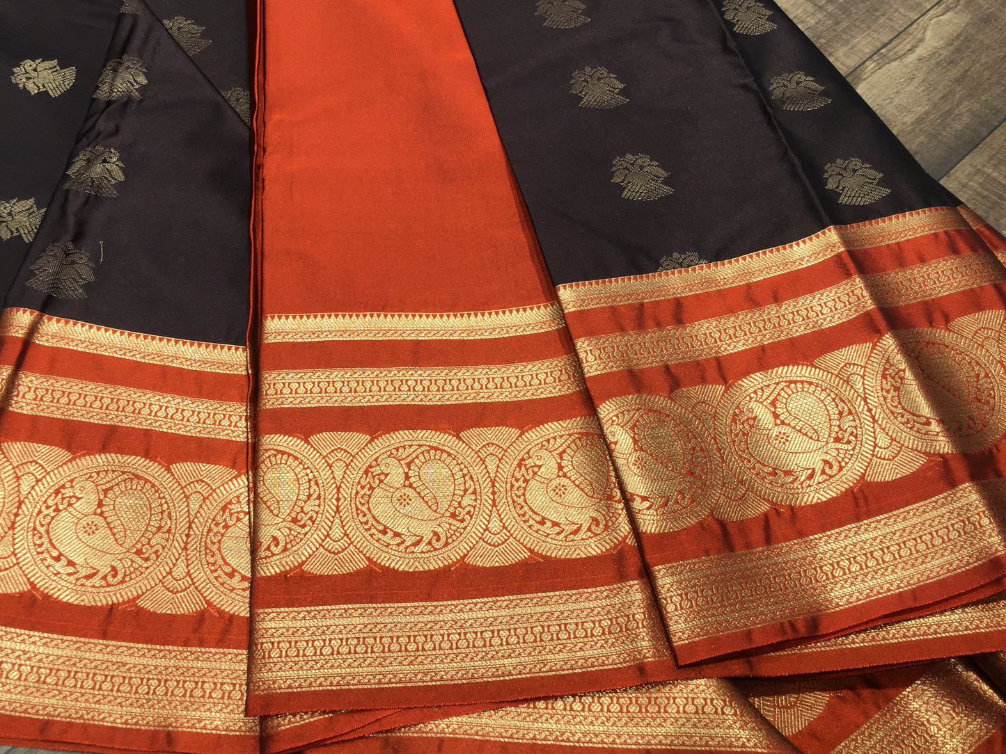 Semi Kanchipuram silk