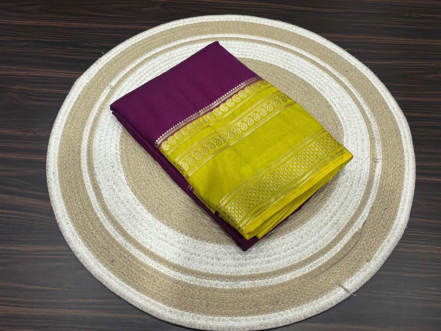 Semi Mysore crape