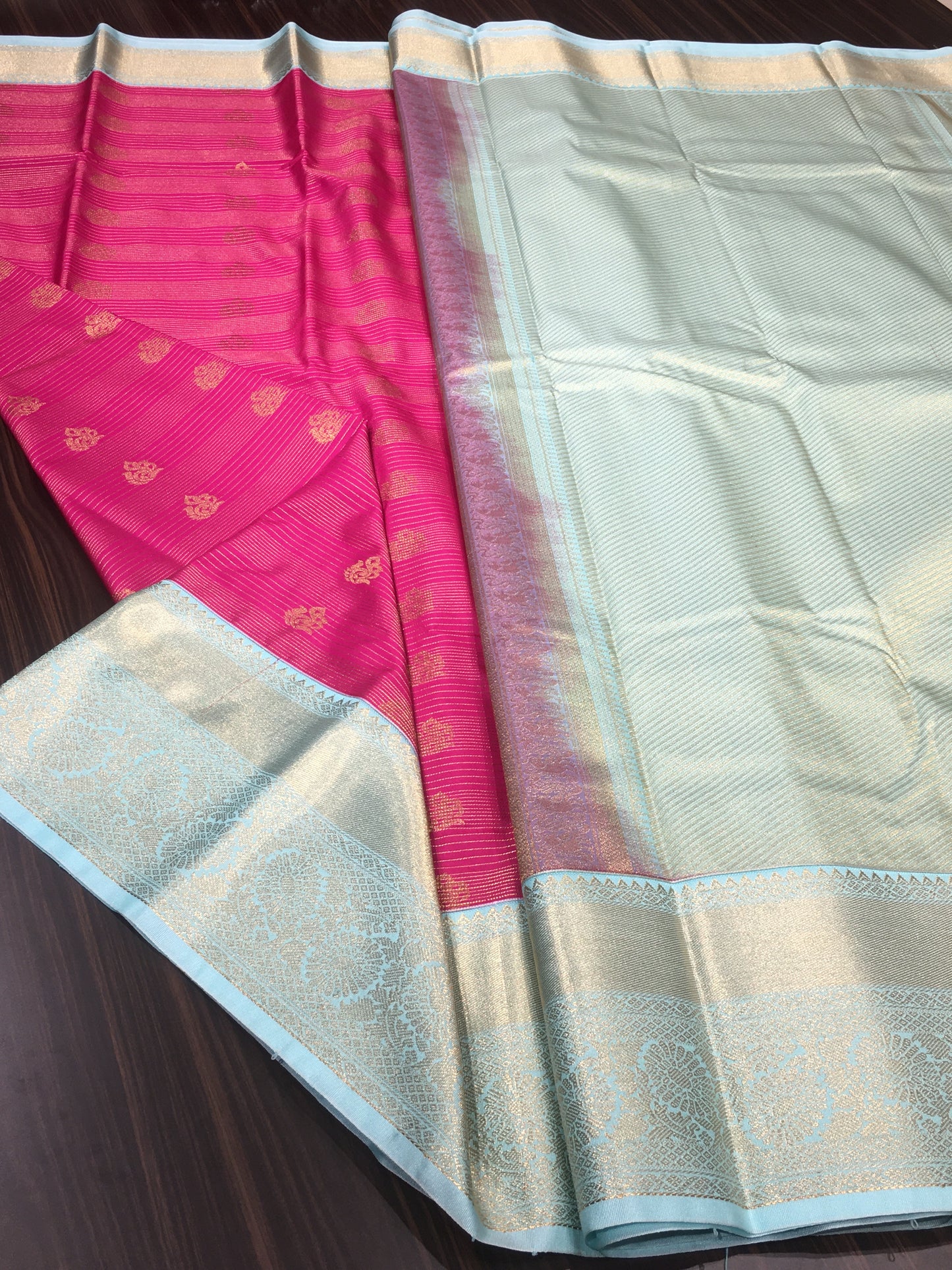 Semi Kanchipuram silk